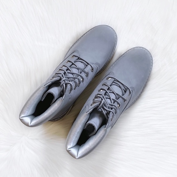 Timberland Lucia Way 6” Grey Waterproof Boots - Picture 2 of 7